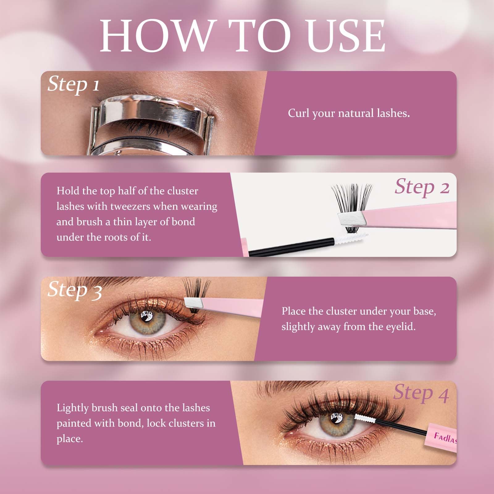 FADLASH vegan cruelty-free lashes for ethical wear