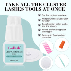 FADLASH DIY lash kit for self-application with easy control.