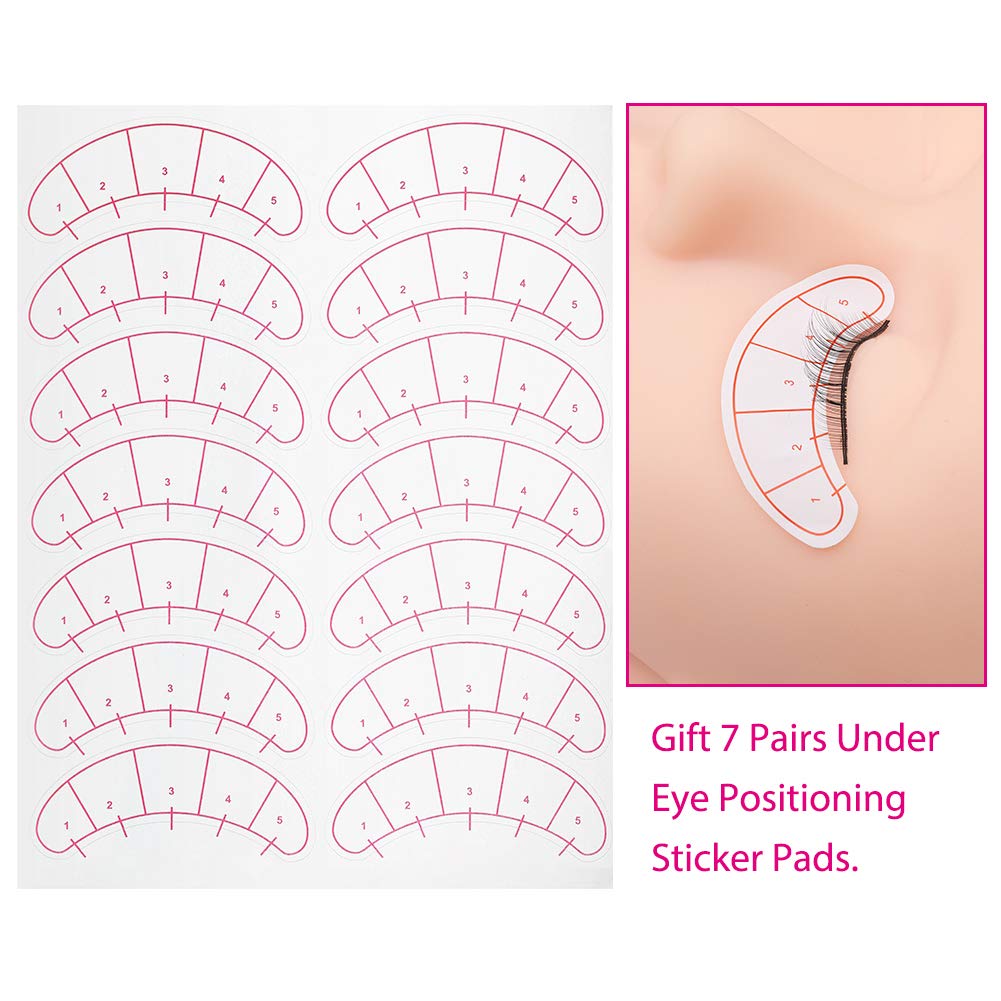 FADLASH durable synthetic-lash curl hold to mimic real extensions during training.