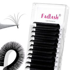 FADLASH easy fan extensions 2D-10D in mixed tray for dramatic volume