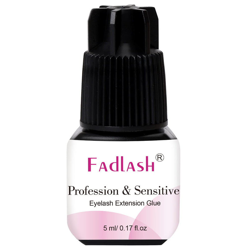 FADLASH extra strong lash glue 5ml bottle close-up for pro-use and strong hold