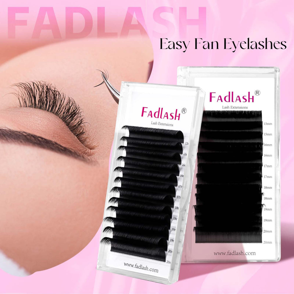 FADLASH heat-resistant lashes maintain curl up to 194f