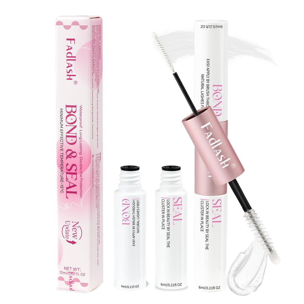 FADLASH lash bond and seal 12ml bottle for two-in-one eyelash extensions