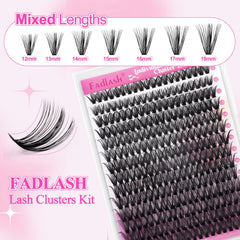 FADLASH lash bond and seal for durable, water-resistant wear.