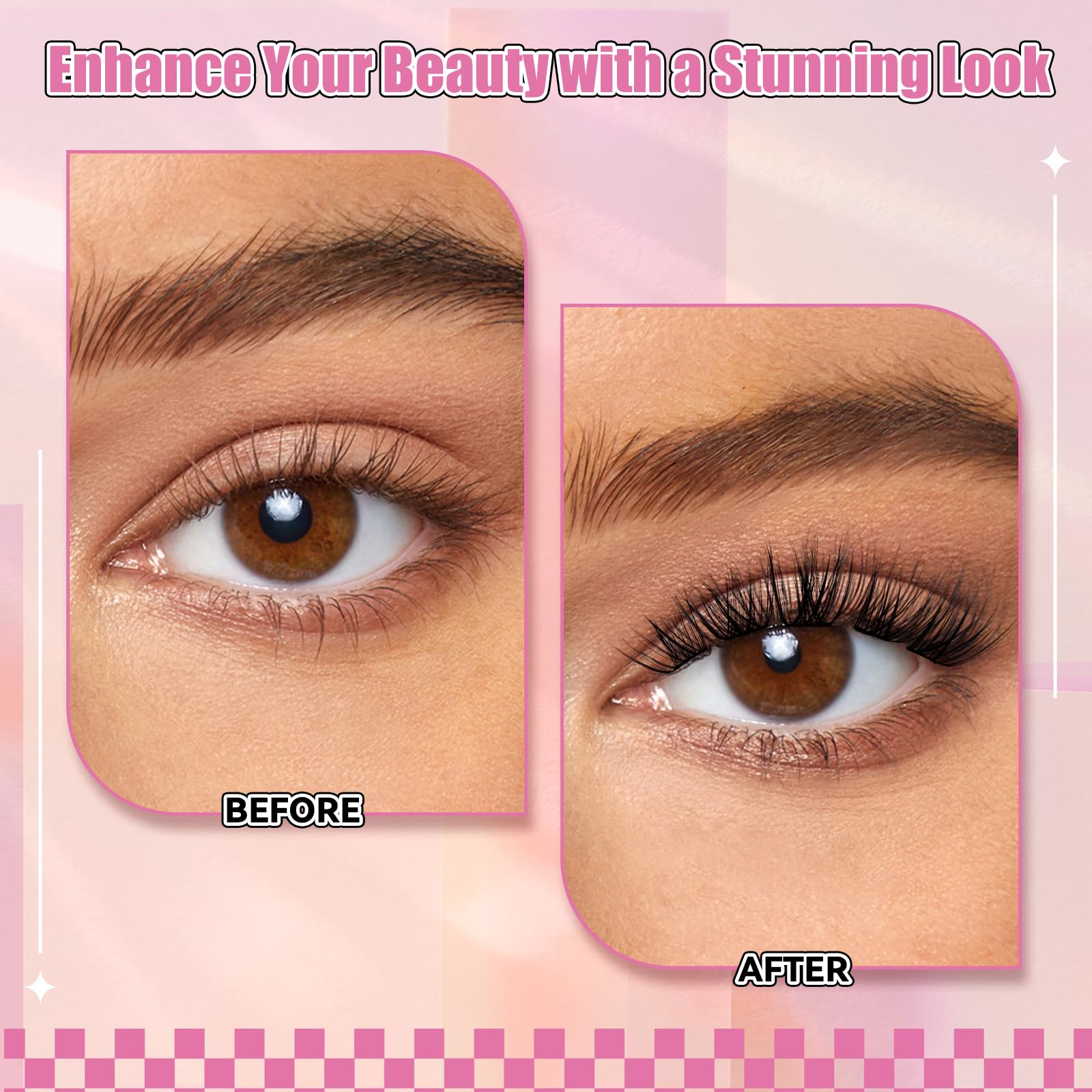 FADLASH soft lightweight fibers provide a gentle feel