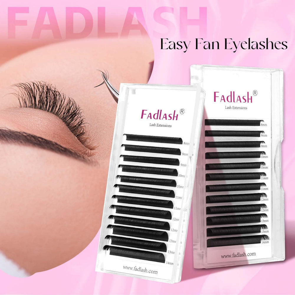 FADLASH mixed-length 8-14 mm lashes for versatile design