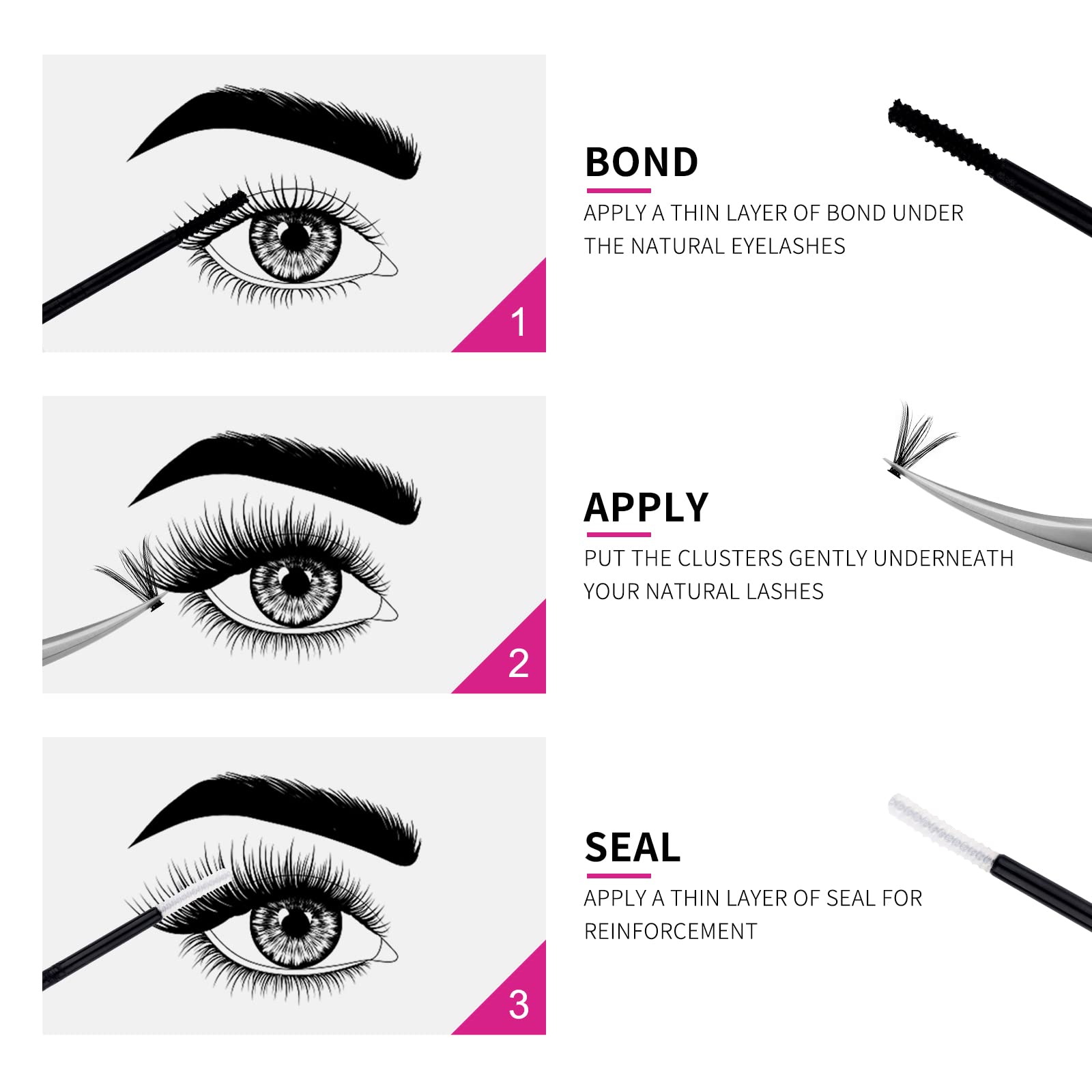 FADLASH no-caking formula reduces residue for cleaner eye area.