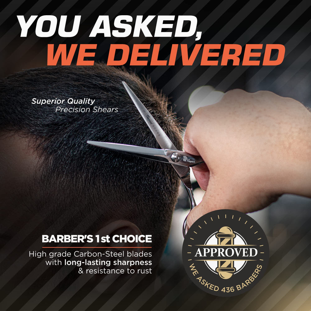 Fagaci smooth-movement hair scissors ensure silky cuts with effortless glide