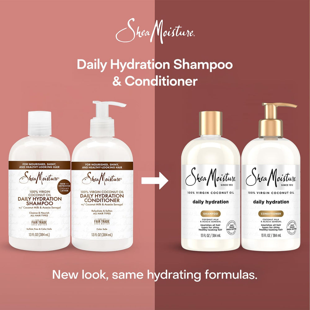 Fair Trade Shea Butter and virgin coconut oil nourish without heaviness