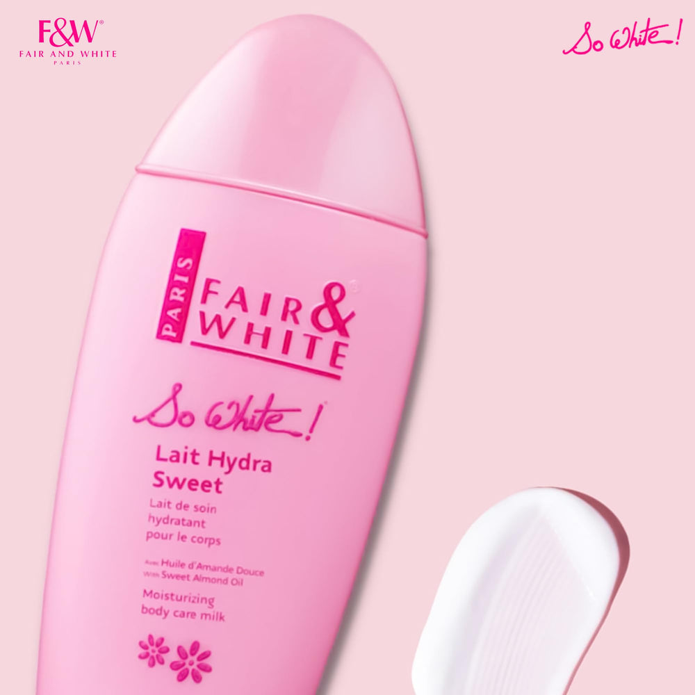 Close-up of radiant skin after So White application showing even tone