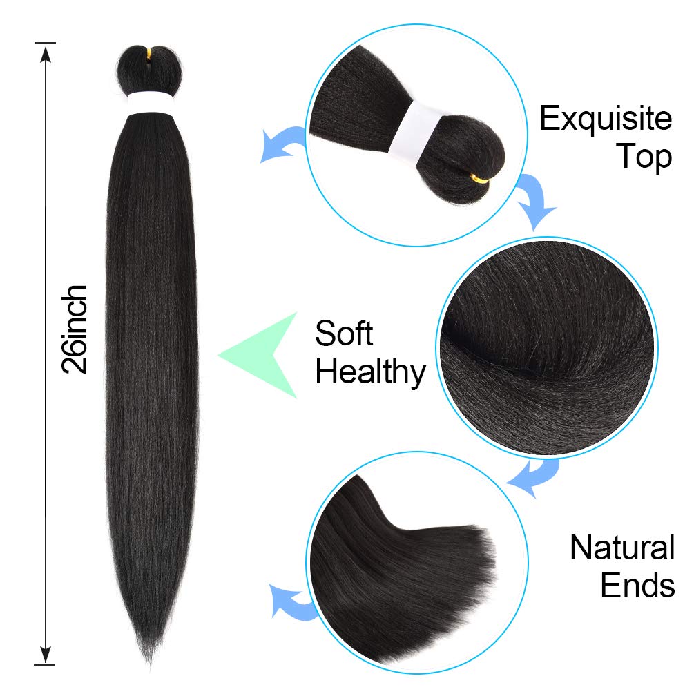 Fairise heat-resistant braiding hair maintains curls after hot water setting.
