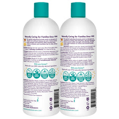 Fairy Tales Curly-Q conditioner bottle illustrating easy detangling for kids.