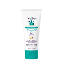 Fairy Tales Curly Q crema para bebé; aplicación suave y rizos definidos
