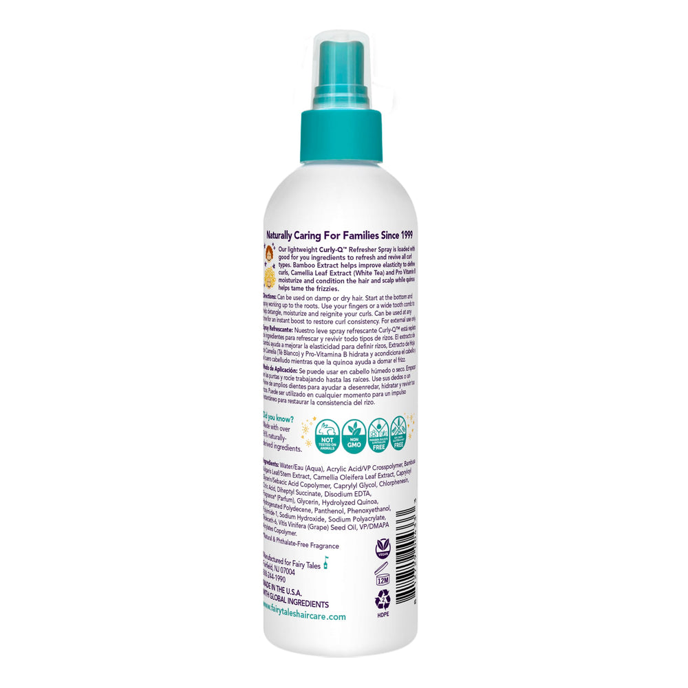 Fairy Tales Curly-Q rebote-ligero: rizos con movimiento natural y sin grasa.