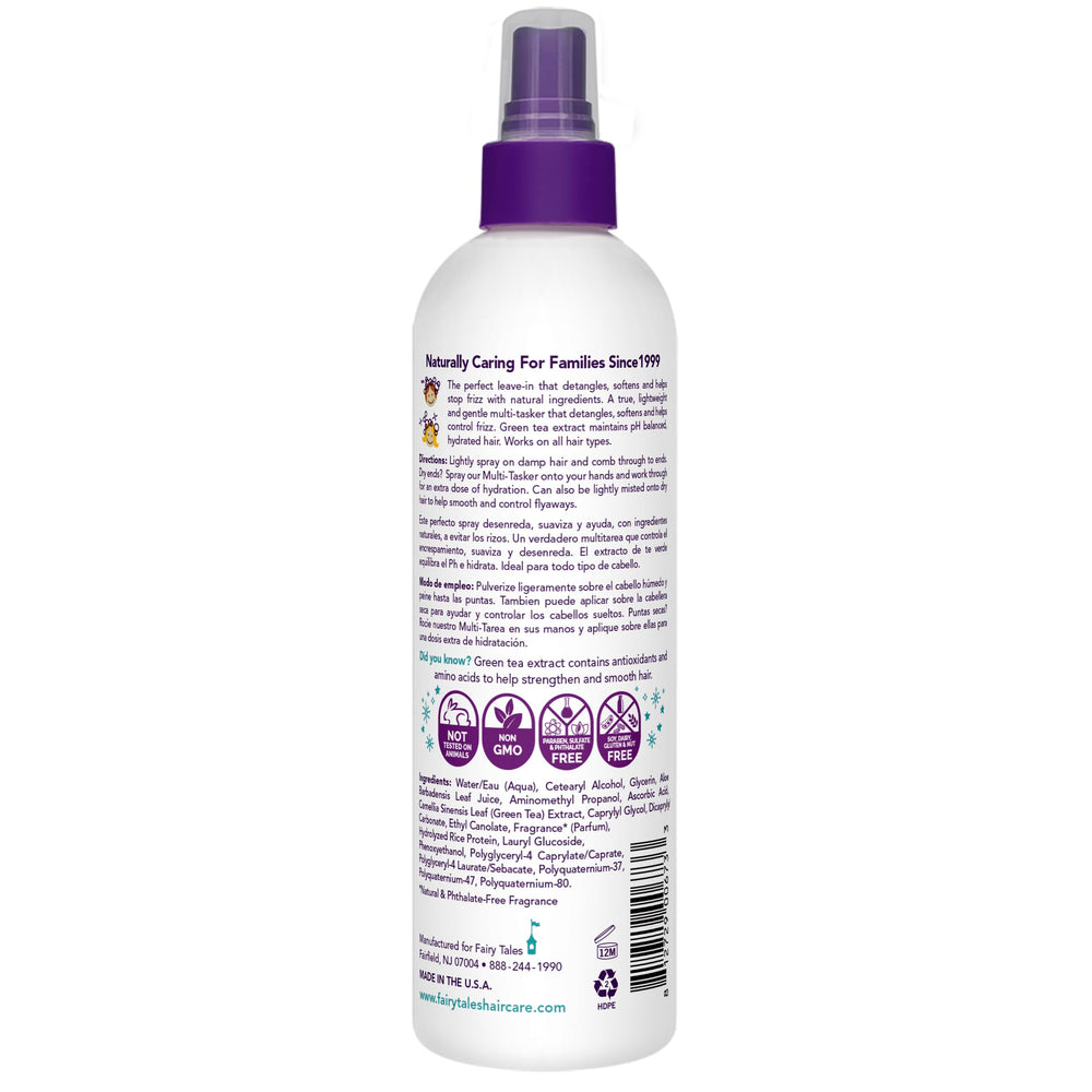 Fairy Tales Daily Cleanse, desenredo suave con spray para niños.
