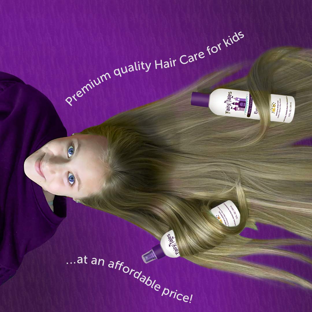 Fairy Tales Daily Cleanse, hidratación ligera para el cabello infantil.