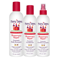 Fairy Tales Rosemary Repel shampoo bottle for gentle cleansing and lice deterrence