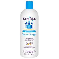 Fairy Tales Tangle Tamer bottle pour for easy detangling and smooth glide.