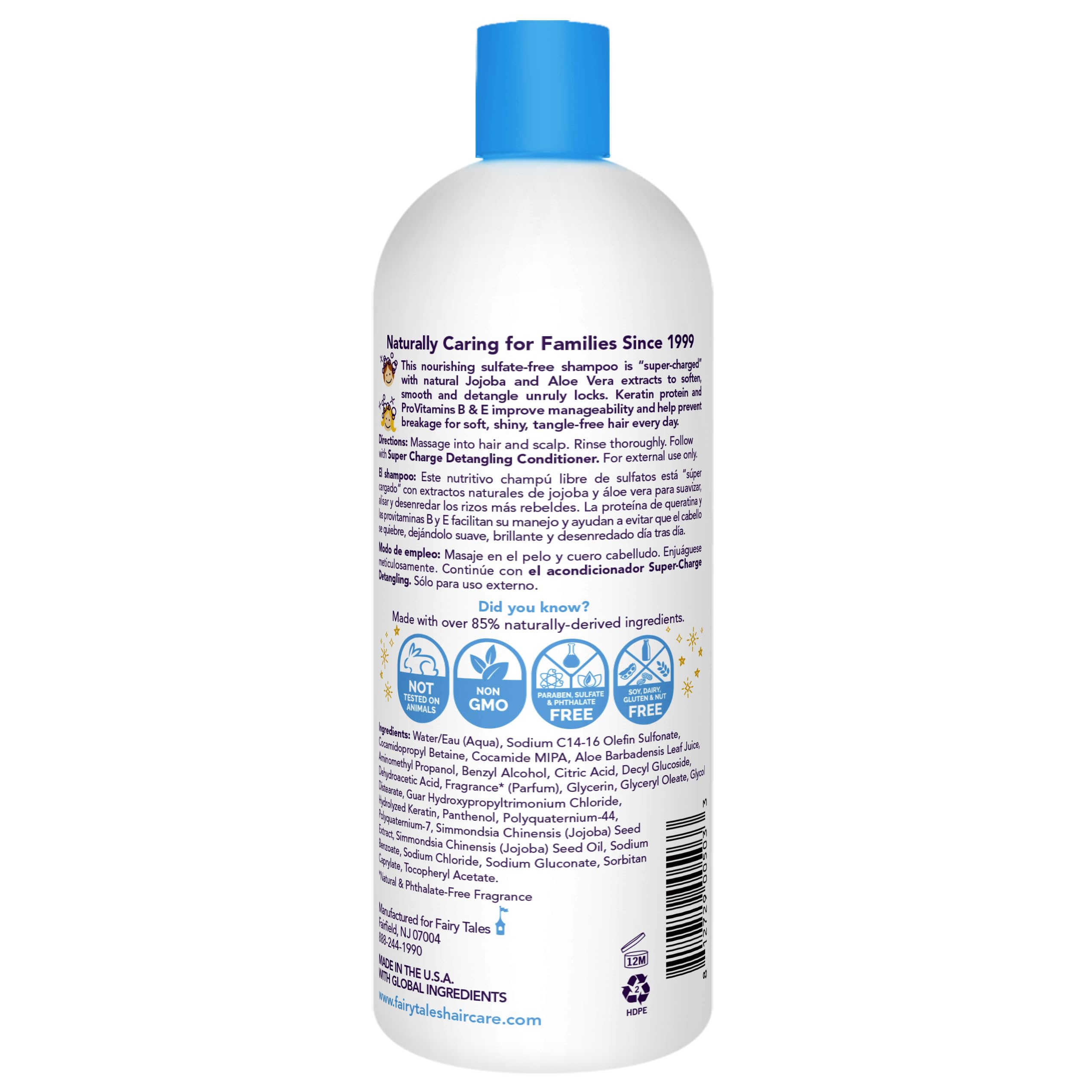 Fairy Tales Tangle Tamer helps kids' hair feel soft and manageable after wash