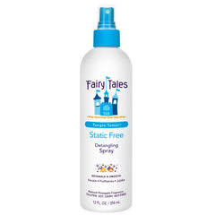 Fairy Tales Tangle Tamer Spray, botella de 12oz; desenreda y suaviza el cabello.