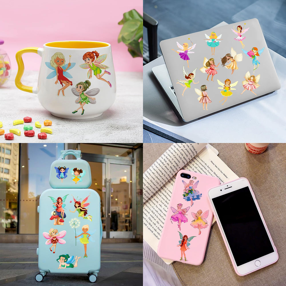 96PCS Fairy Temporary Tattoos removal-friendly finish for simple cleanup.