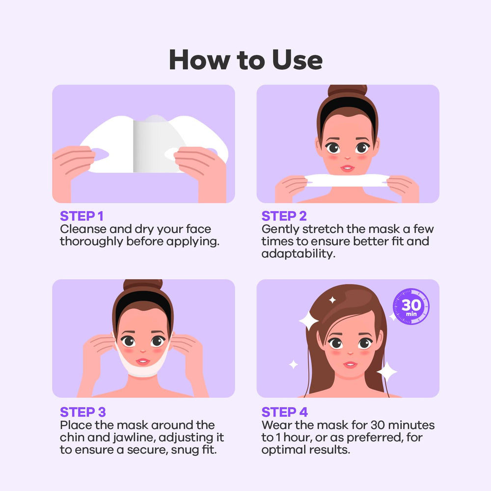 FairyFace V-Line Mask is ideal for use during rest or sleep.