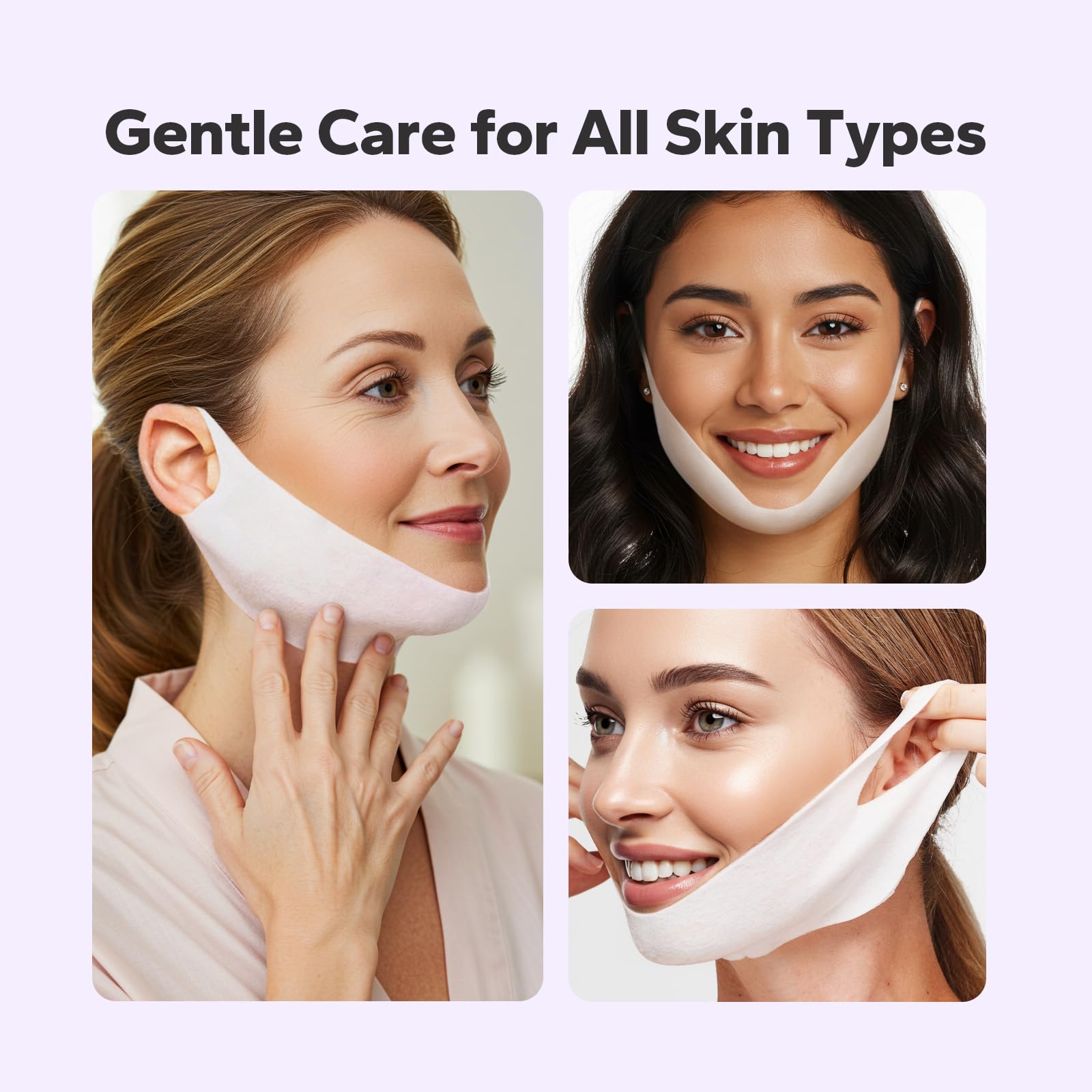 FairyFace V-Line Mask stretches to fit a variety of faces.