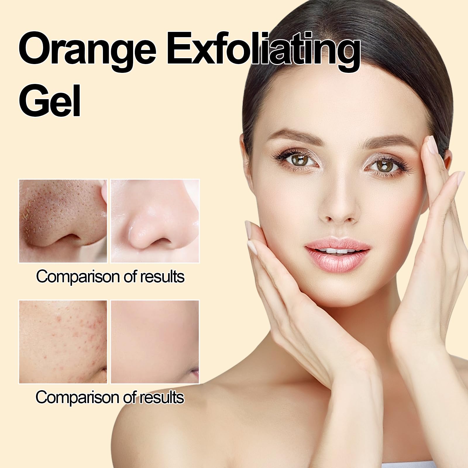 FAIRYTALESPACE limpieza poros exfoliante naranja: ayuda a poros más limpios