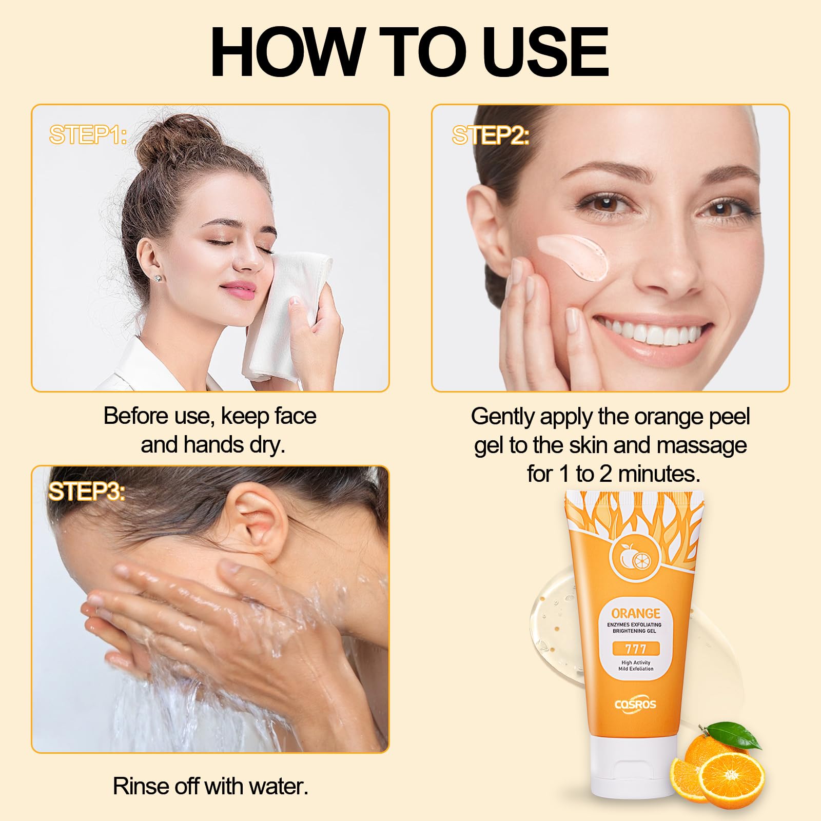 FAIRYTALESPACE para todo tipo de piel naranja: adecuado para uso diario