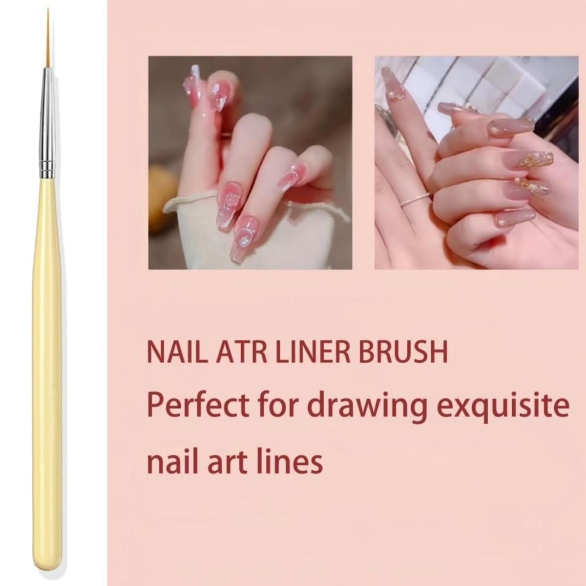 Faiteary detail brush for fine intricate details and accents.
