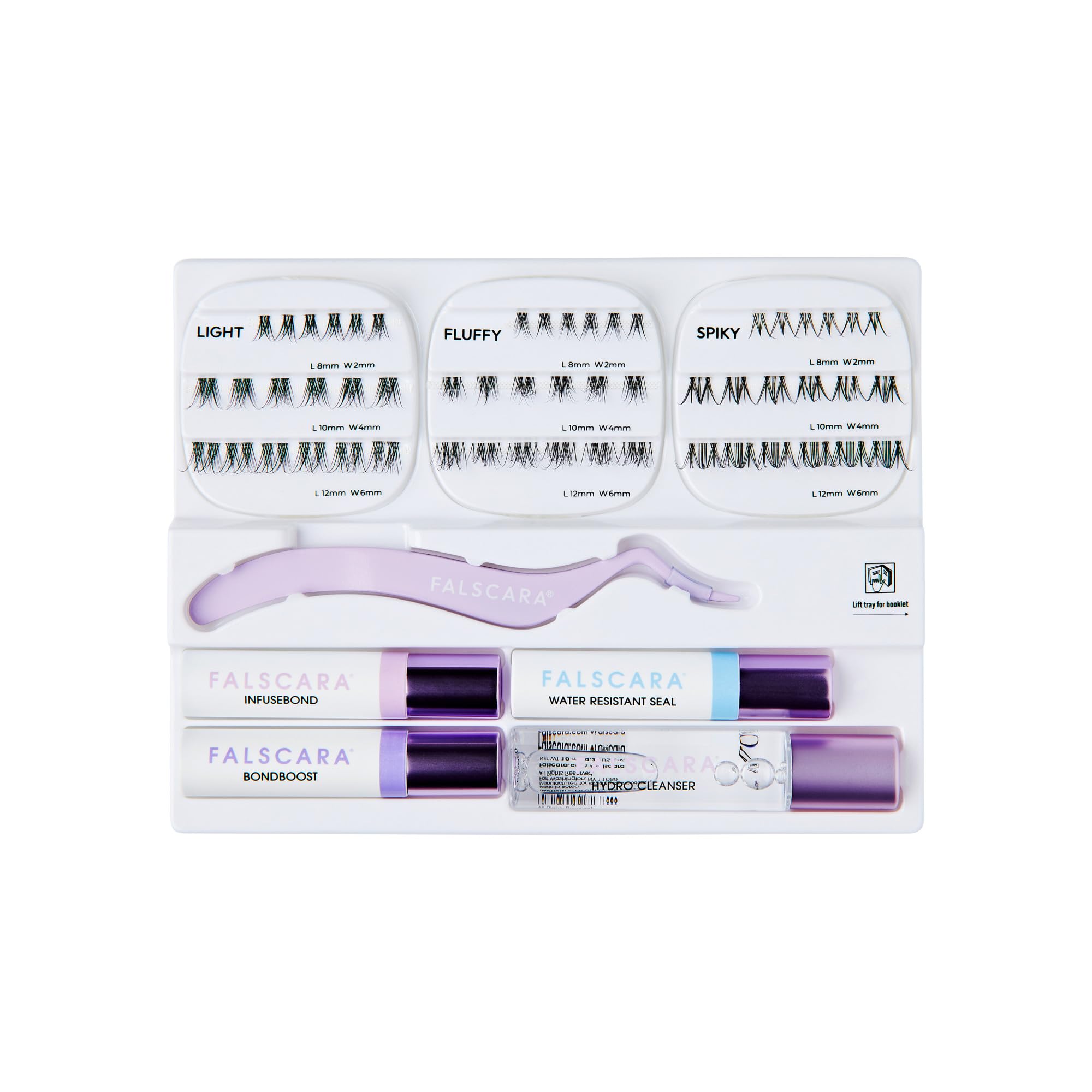 FALSCARA Delicate Wisp Style features airy fibers for soft buildable coverage.