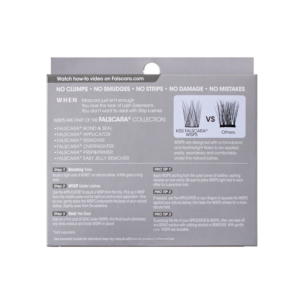 FALSCARA falscara multi-length lashes in 12/14/16 mm for versatile looks.