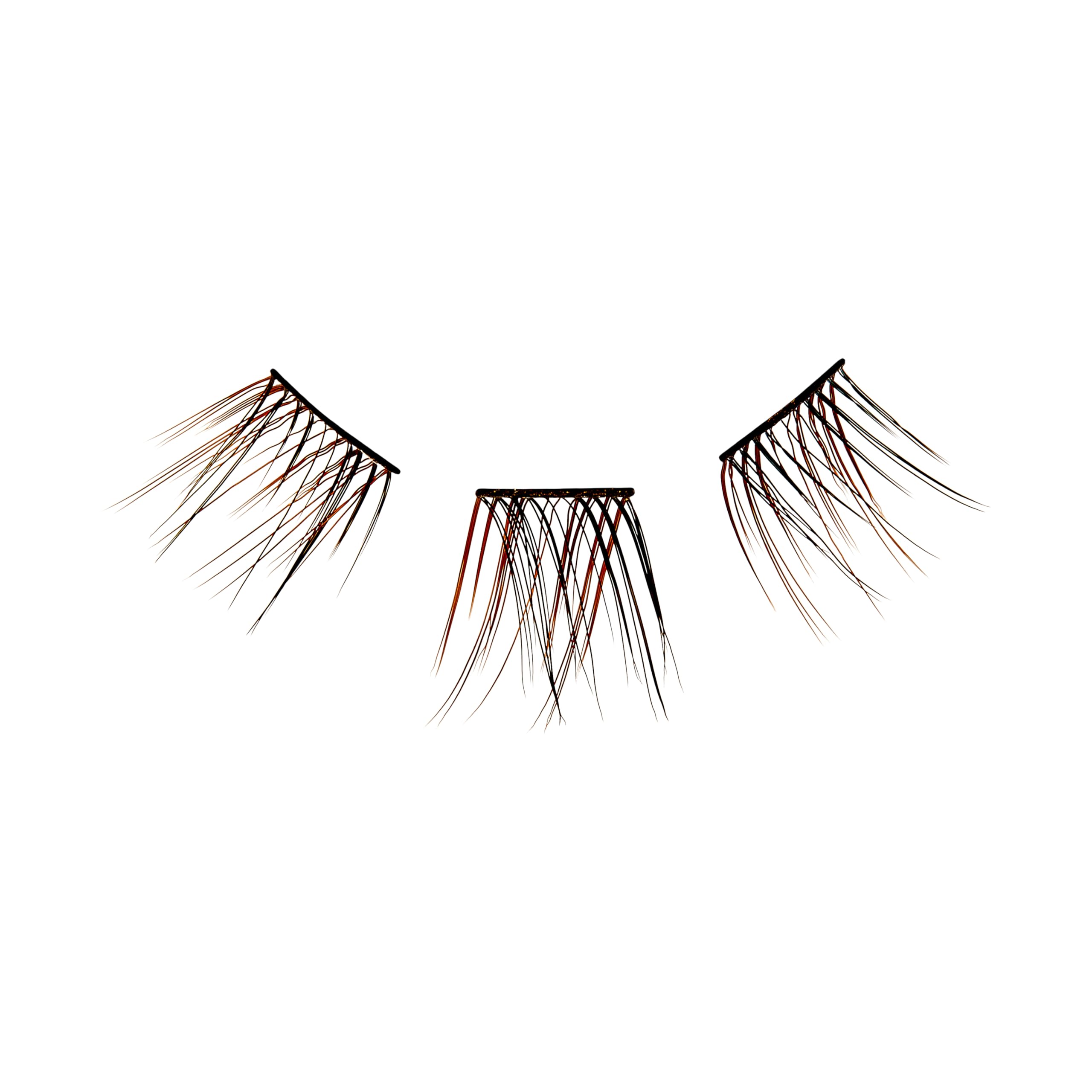 FALSCARA Wisps buildable glam close-up to customize volume.