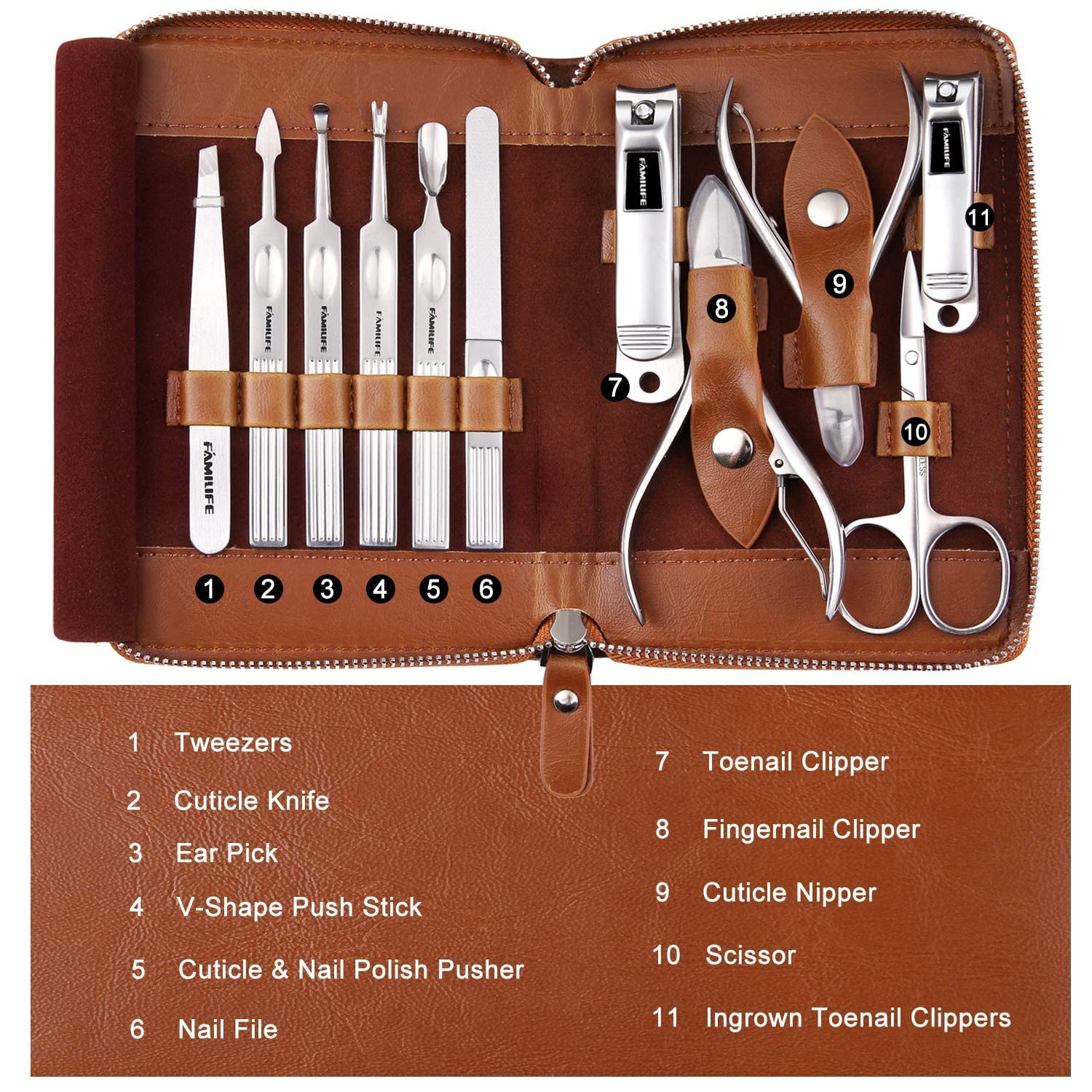 FAMILIFE beauty scissors for versatile trimming