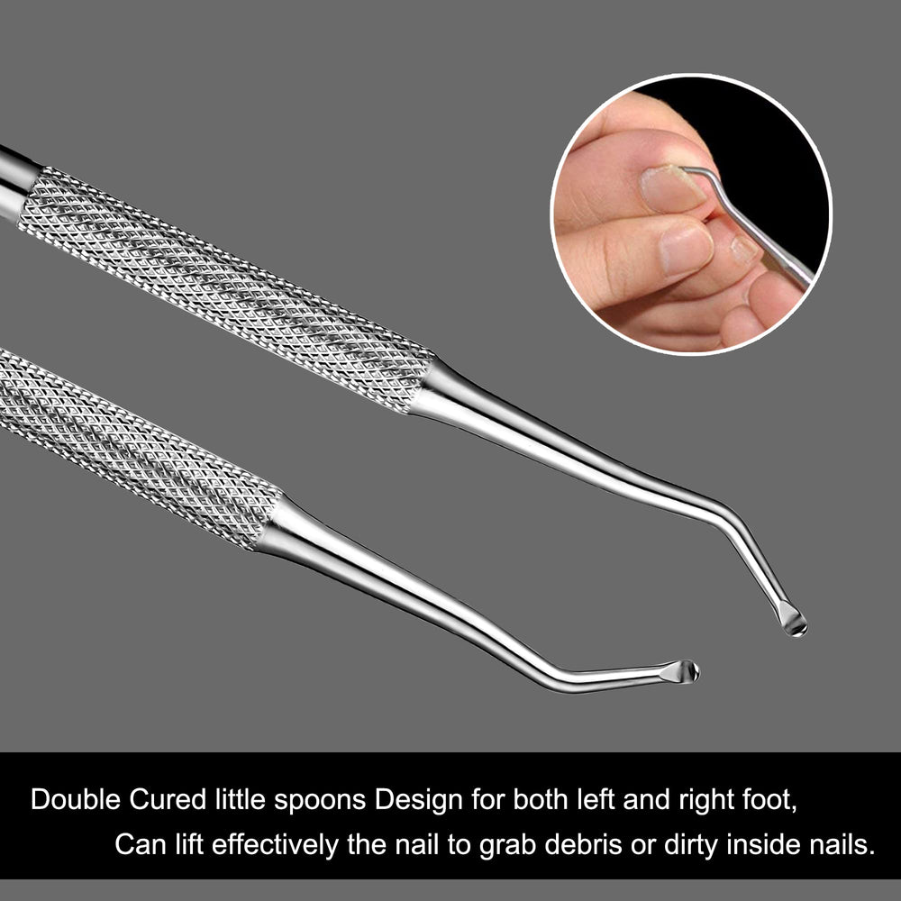 FAMILIFE double sided file with straight and curved ends for versatility