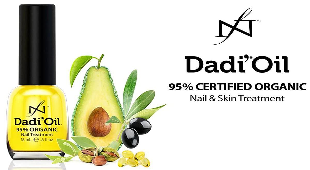 Dadi Nail Cuticle Skin Oil cuentagotas facilita hidratación profunda sin grasa.