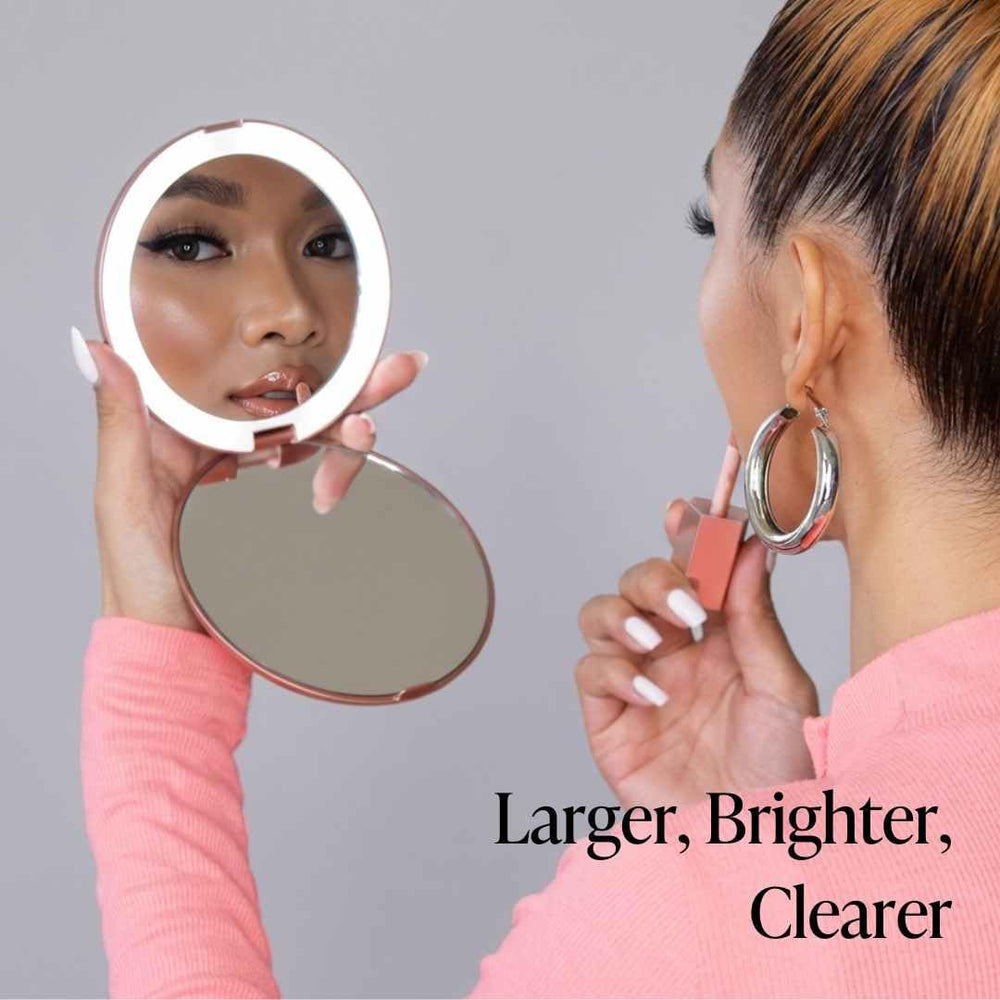 Fancii Lumi 1x 10x magnification for precise makeup details
