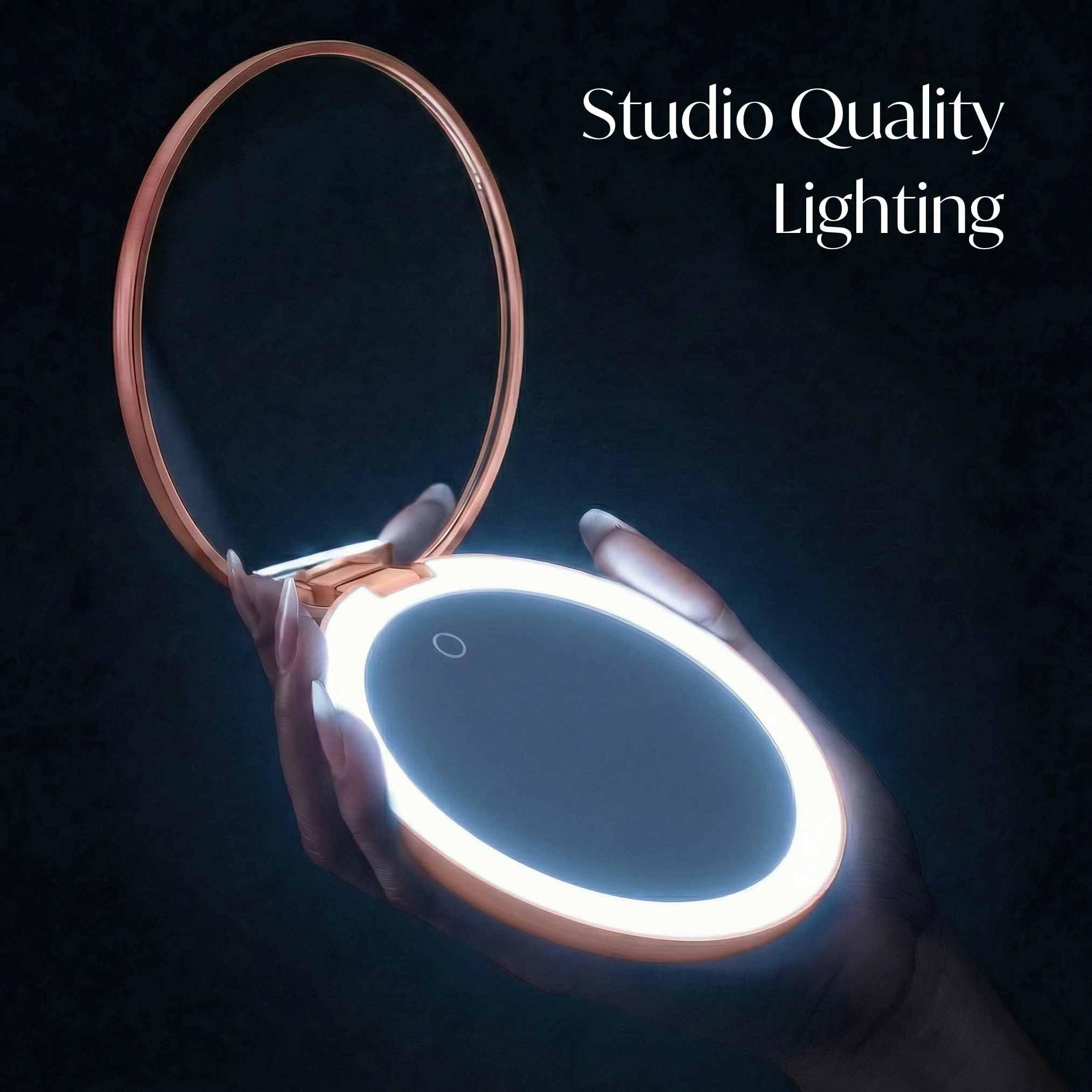 Fancii Taylor mirror with 1x magnification for full-face application