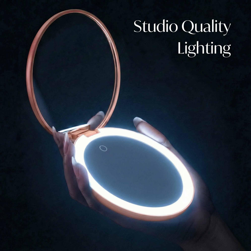 Fancii Taylor mirror with 1x magnification for full-face application