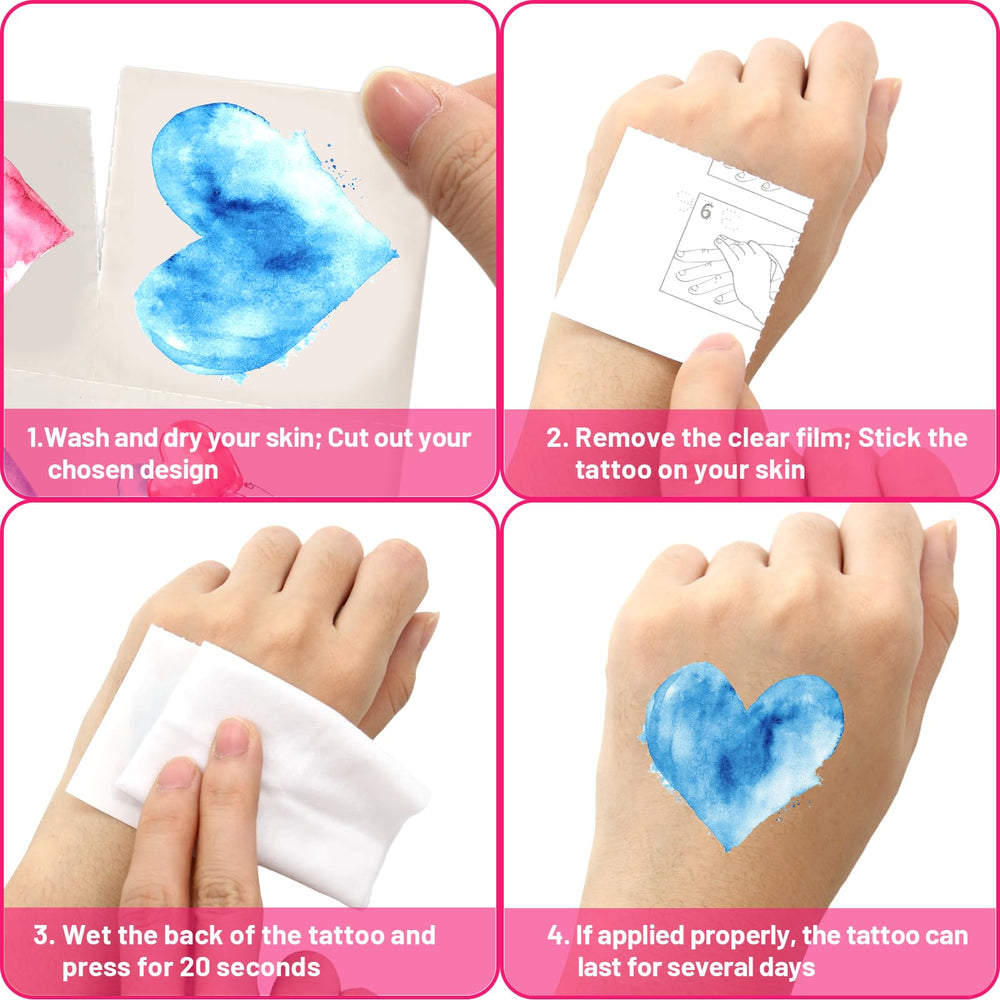 Tatuajes Fancy Land: ideales para fiestas de Valentín y bolsitas.