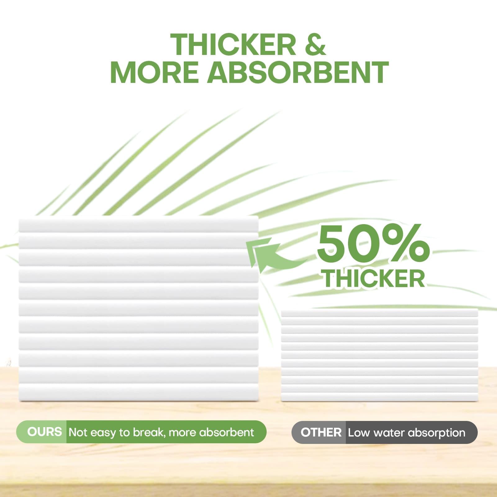 Fancyou soft and thick fabric delivers a gentle, skin-friendly touch.