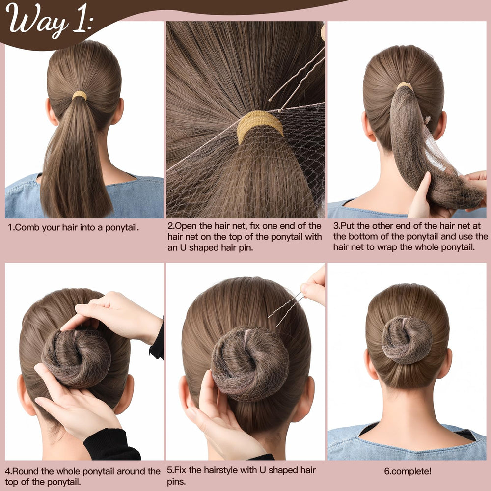 Fandamei ballet and dance hair set for performance ready styling.