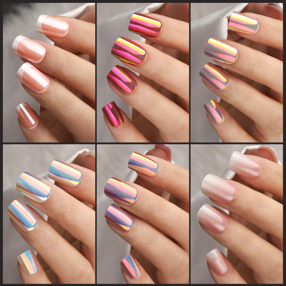 Fandamei clip-on box for portable storage and travel-ready nails.