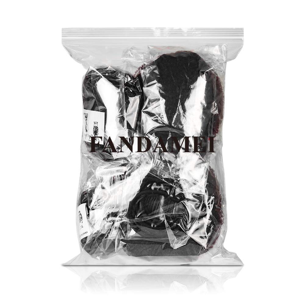 Fandamei complete hair accessory set enhances confidence during activities.