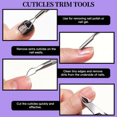 Fandamei cuticle nippers for clean cuticle removal