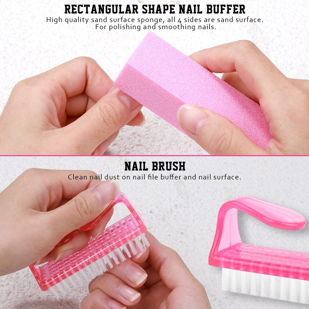Fandamei cuticle-pusher helps push back and clean the nail fold.