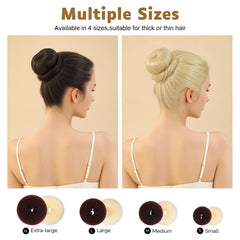 Fandamei extra-large donut bun maker for voluminous buns