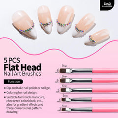 Fandamei drawing brushes ideal for delicate lines and patterns.