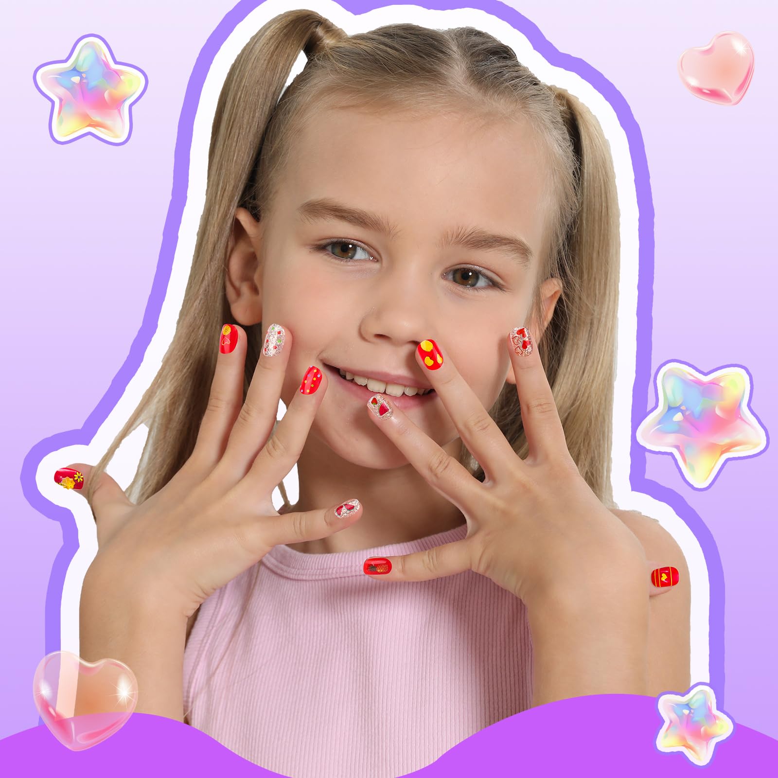 FANDAMEI durable, comfortable nails designed for daily play