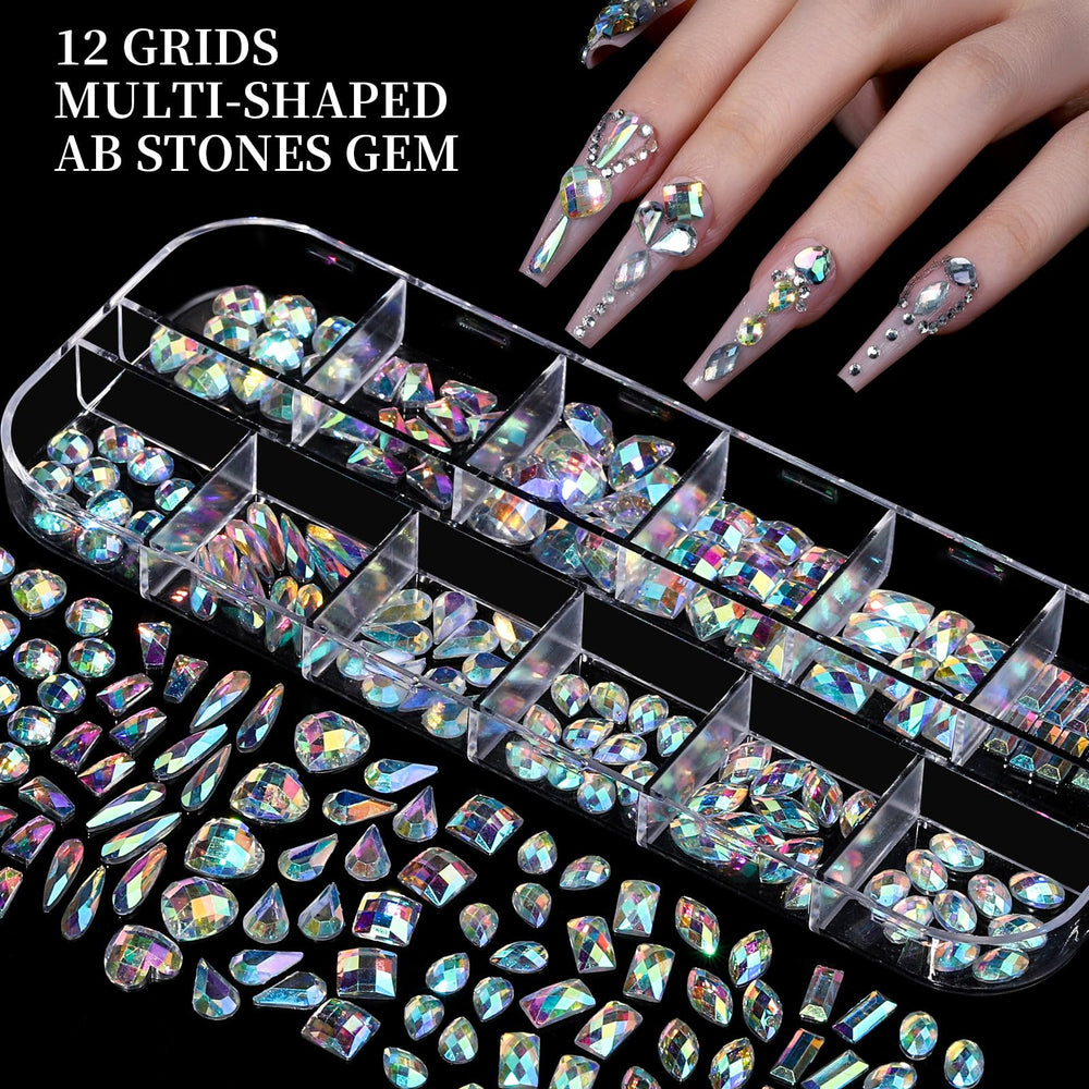 Fandamei floral pearls create romantic touches for delicate nail designs and crafts